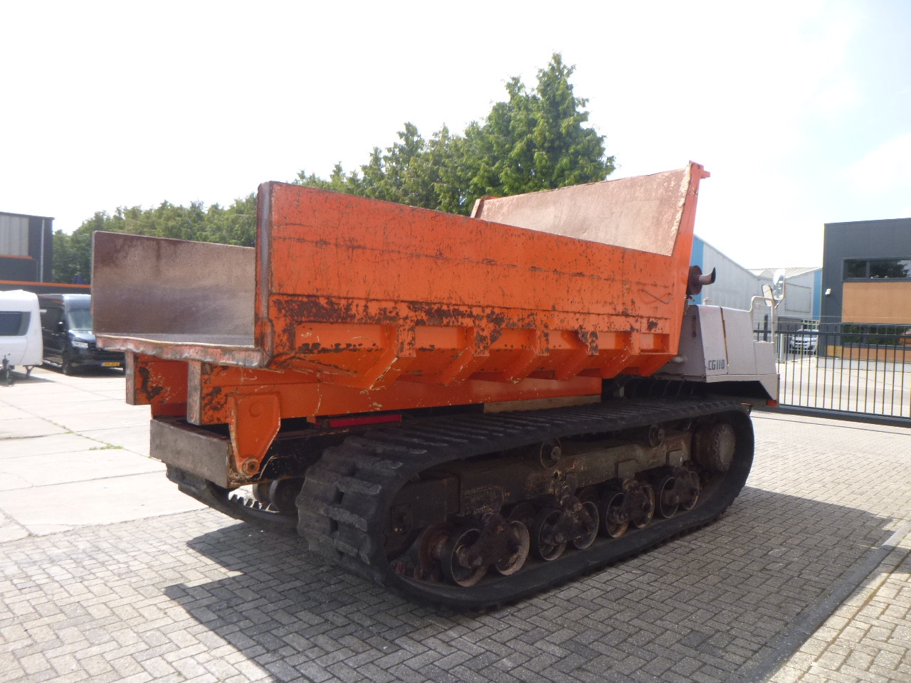 Crawler dumper HITACHI CG110D-SC: picture 7