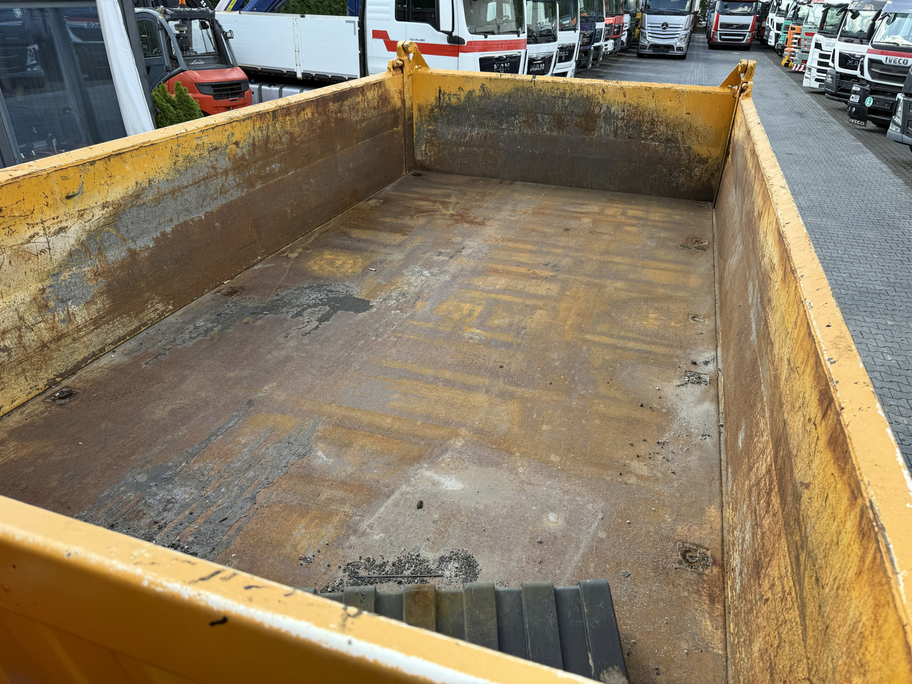 Tipper, Crane truck MAN TGA 26.360 6X2 Kipper Kran Palfinger 15500: picture 15