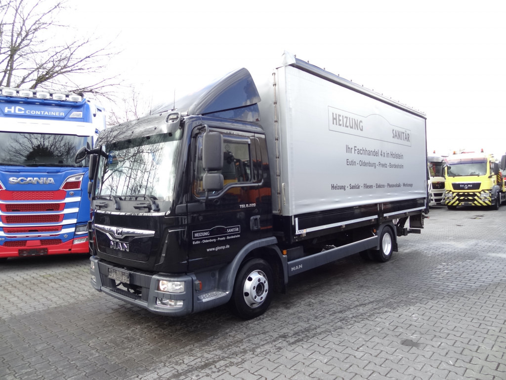 MAN TGL 8.220 BL - Curtain side truck: picture 1 MAN TGL 8.220 BL - Curtain side truck: picture 1