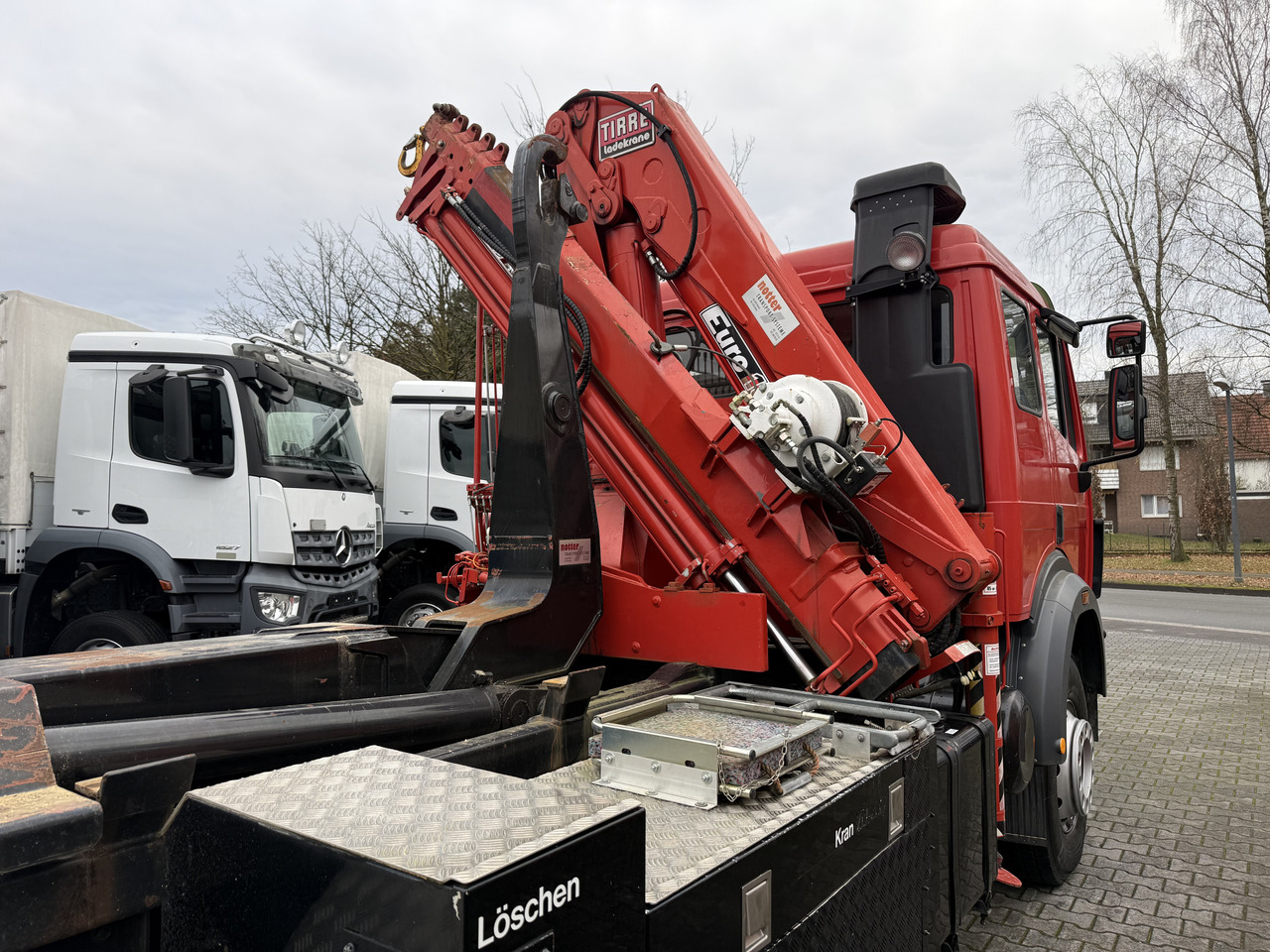 Mercedes-Benz SK 2538 6X4 Haken Kran/ Oldtimer/ Feuerwehr - Crane truck, Hook lift truck: picture 3 Mercedes-Benz SK 2538 6X4 Haken Kran/ Oldtimer/ Feuerwehr - Crane truck, Hook lift truck: picture 3