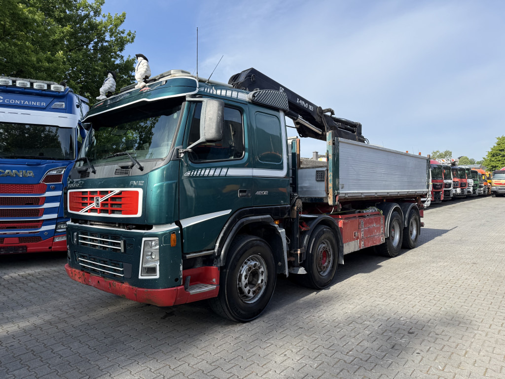 Volvo FM12 420 8X4 Kipper Kran Hiab 192-4 - Crane truck, Tipper: picture 1 Volvo FM12 420 8X4 Kipper Kran Hiab 192-4 - Crane truck, Tipper: picture 1