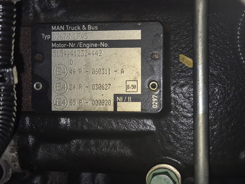 MAN D2676 LF45 Engine (Truck) - Engine for Truck: picture 2 MAN D2676 LF45 Engine (Truck) - Engine for Truck: picture 2
