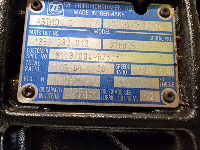 Gearbox ZF Astronic 12AS2130TD Gearbox: picture 11