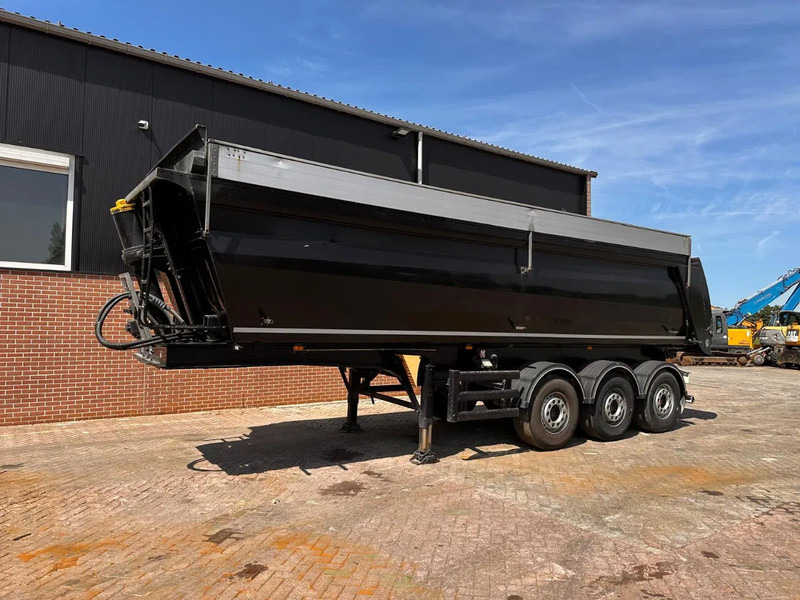 Stas S300CX Aluminium kipper met kleppen - Tipper semi-trailer: picture 1 Stas S300CX Aluminium kipper met kleppen - Tipper semi-trailer: picture 1