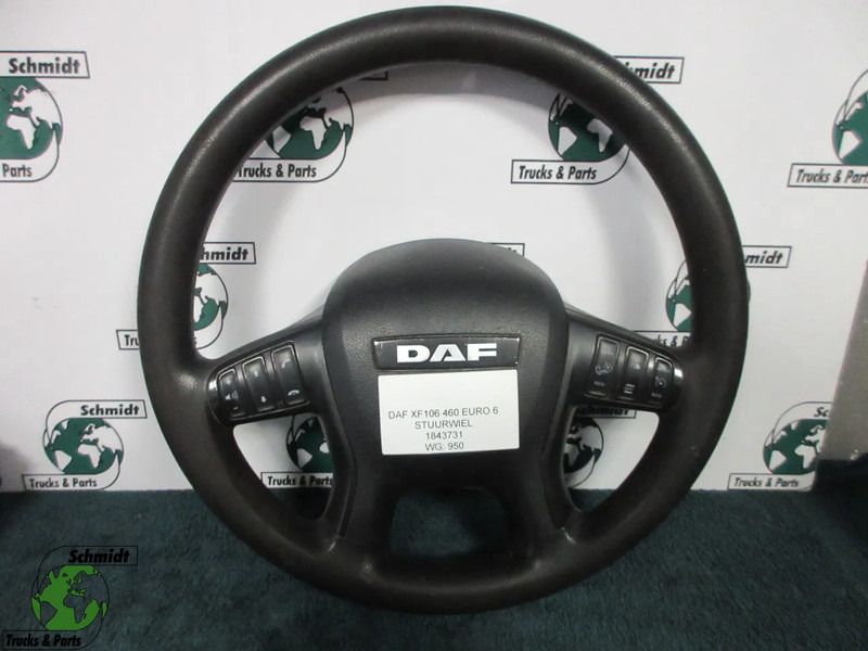 DAF 1843731 STUUR WIEL DAF XF CF MODEL EURO 6 - Steering wheel for Truck: picture 1 DAF 1843731 STUUR WIEL DAF XF CF MODEL EURO 6 - Steering wheel for Truck: picture 1