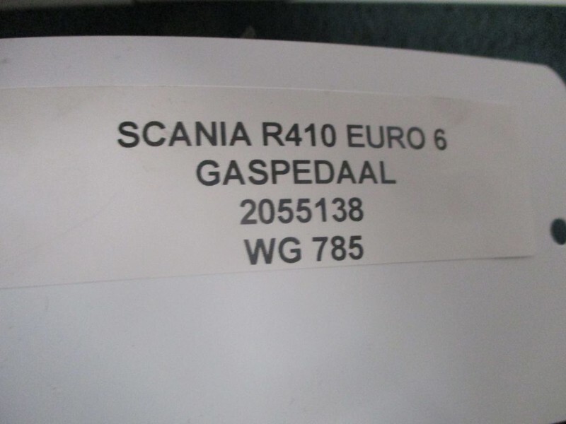 Scania R410 2055138 GASPEDAAL EURO 6 MODEL 2020 - Pedal for Truck: picture 2 Scania R410 2055138 GASPEDAAL EURO 6 MODEL 2020 - Pedal for Truck: picture 2