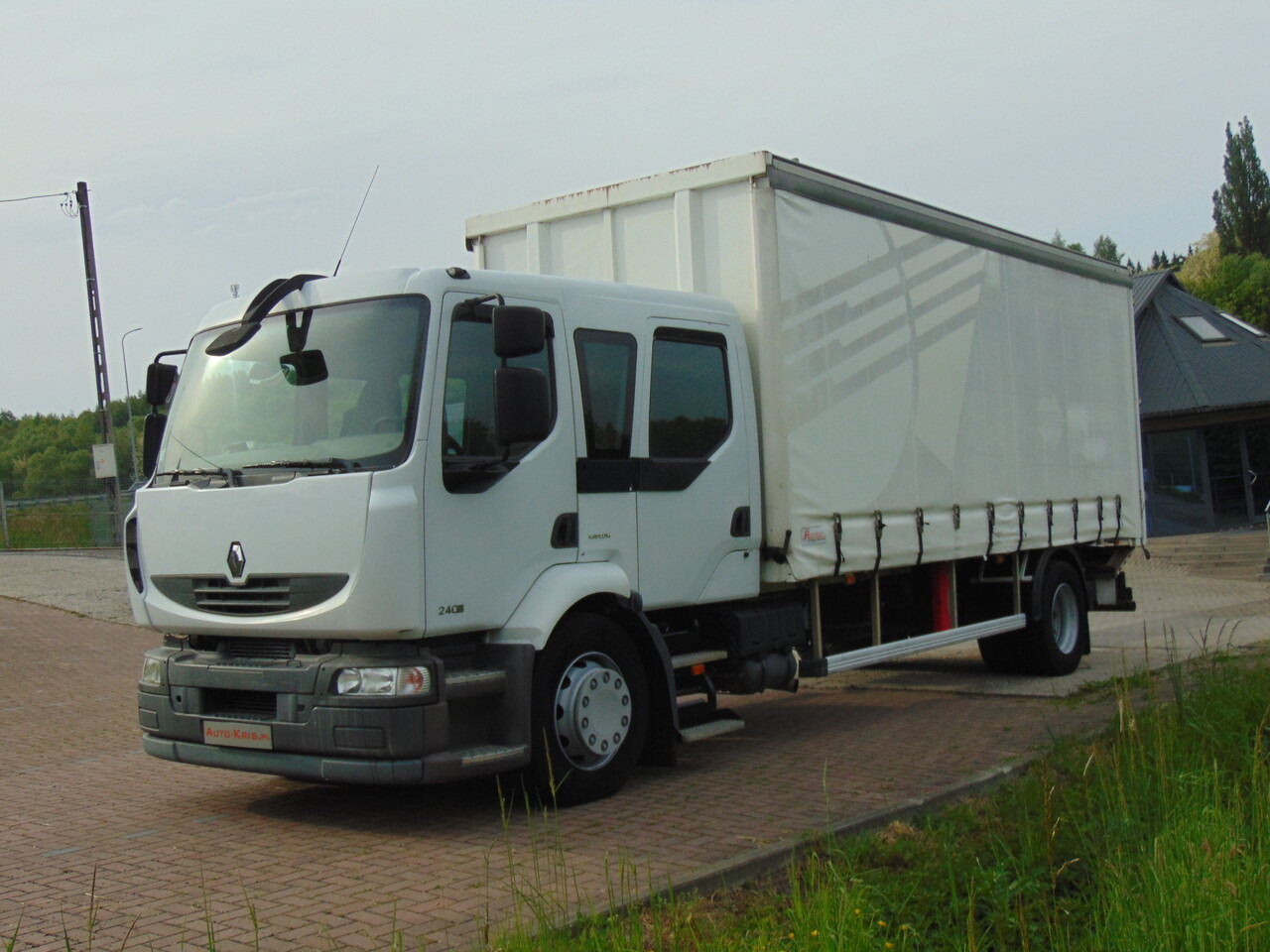 RENAULT Midlum 240DXi - Curtain side truck: picture 1 RENAULT Midlum 240DXi - Curtain side truck: picture 1