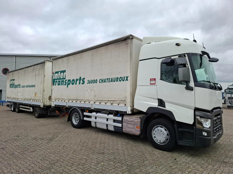 Renault T480 COMFORT / DOUBLE TANK / TIR LINE / TUV:30-03-2026 / THROUGH LOADING SYSTEM / LWDS / AUTOMATIC / EURO-6 / 2017 - Curtain side truck: picture 2 Renault T480 COMFORT / DOUBLE TANK / TIR LINE / TUV:30-03-2026 / THROUGH LOADING SYSTEM / LWDS / AUTOMATIC / EURO-6 / 2017 - Curtain side truck: picture 2