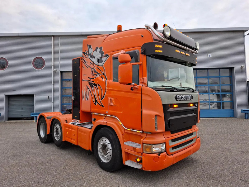 Scania R480 / HYDRAULICS / DOUBLE TANK / LIFT+LENKACHSE / 746830 KM / ALCOA / LEATHER / EURO-4 / 2007 - Tractor truck: picture 2 Scania R480 / HYDRAULICS / DOUBLE TANK / LIFT+LENKACHSE / 746830 KM / ALCOA / LEATHER / EURO-4 / 2007 - Tractor truck: picture 2