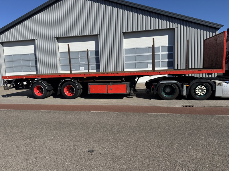 Samro 233 DCR, Kooi-aap, Power Steering, Lift Axle - Dropside/ Flatbed semi-trailer: picture 2 Samro 233 DCR, Kooi-aap, Power Steering, Lift Axle - Dropside/ Flatbed semi-trailer: picture 2