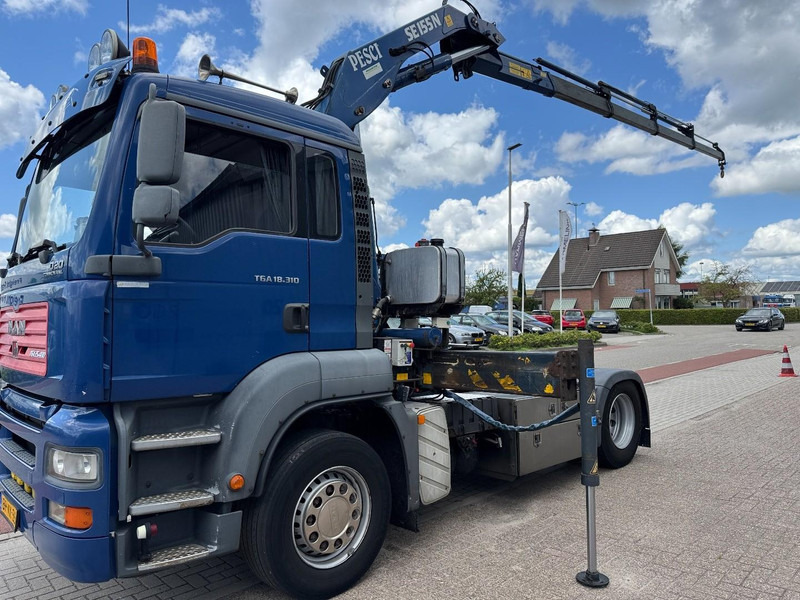 MAN TGA 18.310, Crane Pesci SE155N/4, Manual Kran, Grua, Grue, Kraan - Tractor truck: picture 5 MAN TGA 18.310, Crane Pesci SE155N/4, Manual Kran, Grua, Grue, Kraan - Tractor truck: picture 5