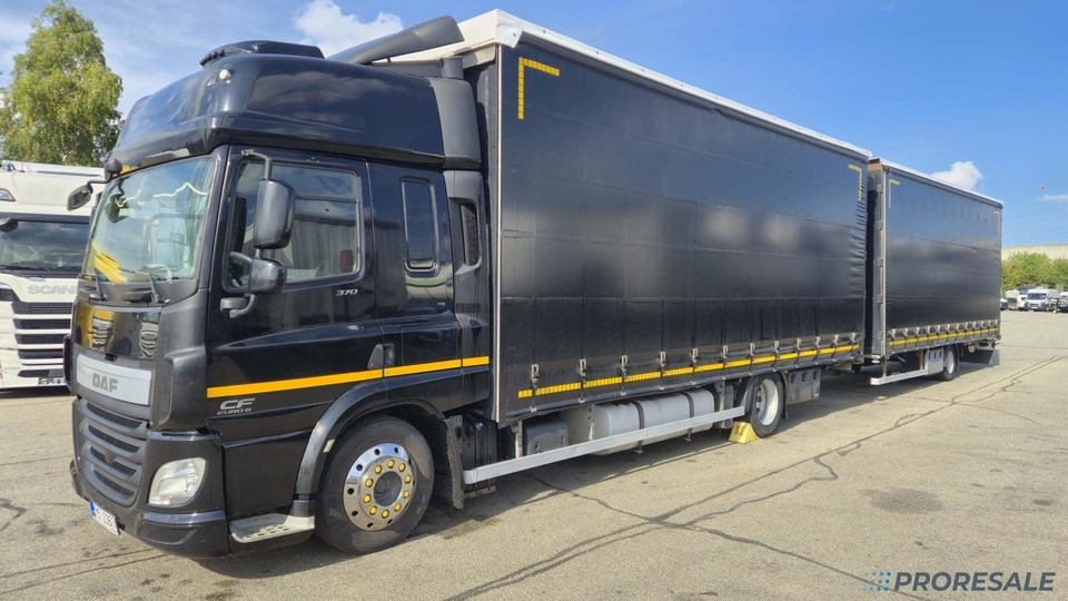 DAF CF 370 FA EURO 6 velkoobjemová souprava - prodejné jen s přívěsem GNIOTPOL P0478Z - cena je za celou soupravu - Curtain side truck: picture 2 DAF CF 370 FA EURO 6 velkoobjemová souprava - prodejné jen s přívěsem GNIOTPOL P0478Z - cena je za celou soupravu - Curtain side truck: picture 2