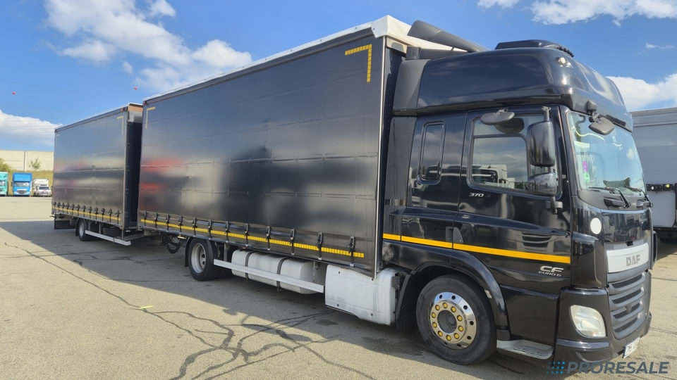DAF CF 370 FA EURO 6 velkoobjemová souprava - prodejné jen s přívěsem GNIOTPOL P0478Z - cena je za celou soupravu - Curtain side truck: picture 1 DAF CF 370 FA EURO 6 velkoobjemová souprava - prodejné jen s přívěsem GNIOTPOL P0478Z - cena je za celou soupravu - Curtain side truck: picture 1