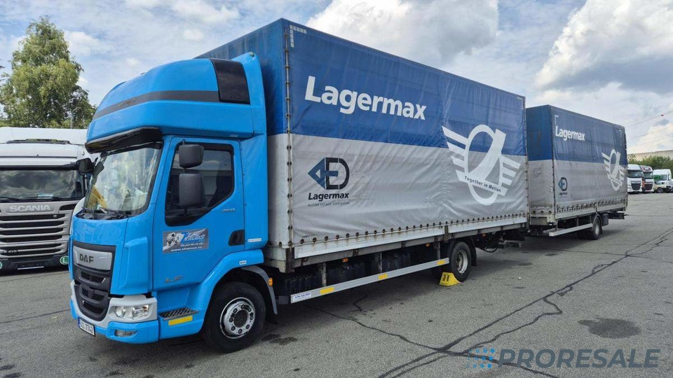 GTS PJT 10N 1-osý - prodejný jen s vozidlem DAF LF 260 FA EURO 6 D1853Z - cena je za celou soupravu - Curtainsider trailer: picture 3 GTS PJT 10N 1-osý - prodejný jen s vozidlem DAF LF 260 FA EURO 6 D1853Z - cena je za celou soupravu - Curtainsider trailer: picture 3