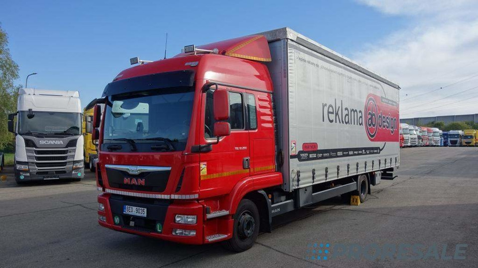 MAN TGL 12.250 EURO 6 valník s plachtou - Curtain side truck: picture 2 MAN TGL 12.250 EURO 6 valník s plachtou - Curtain side truck: picture 2