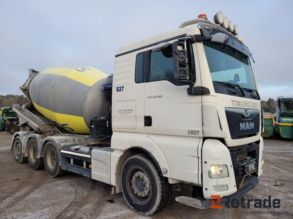 Betongbil betongroterare MAN TGX 35.500 8X4-4 BL Euro 6 - Concrete mixer truck: picture 3 Betongbil betongroterare MAN TGX 35.500 8X4-4 BL Euro 6 - Concrete mixer truck: picture 3
