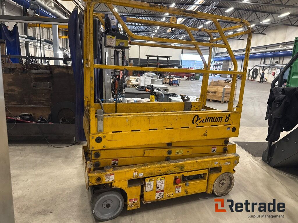 Sakselift Haulotte Optimum 8 - 8 meter / scissor lift - Construction machinery: picture 4 Sakselift Haulotte Optimum 8 - 8 meter / scissor lift - Construction machinery: picture 4