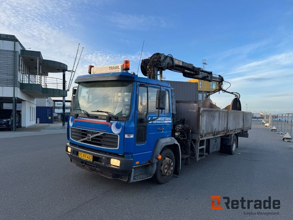 Kranbil VOLVO FL 612 - Dropside/ Flatbed truck, Crane truck: picture 1 Kranbil VOLVO FL 612 - Dropside/ Flatbed truck, Crane truck: picture 1