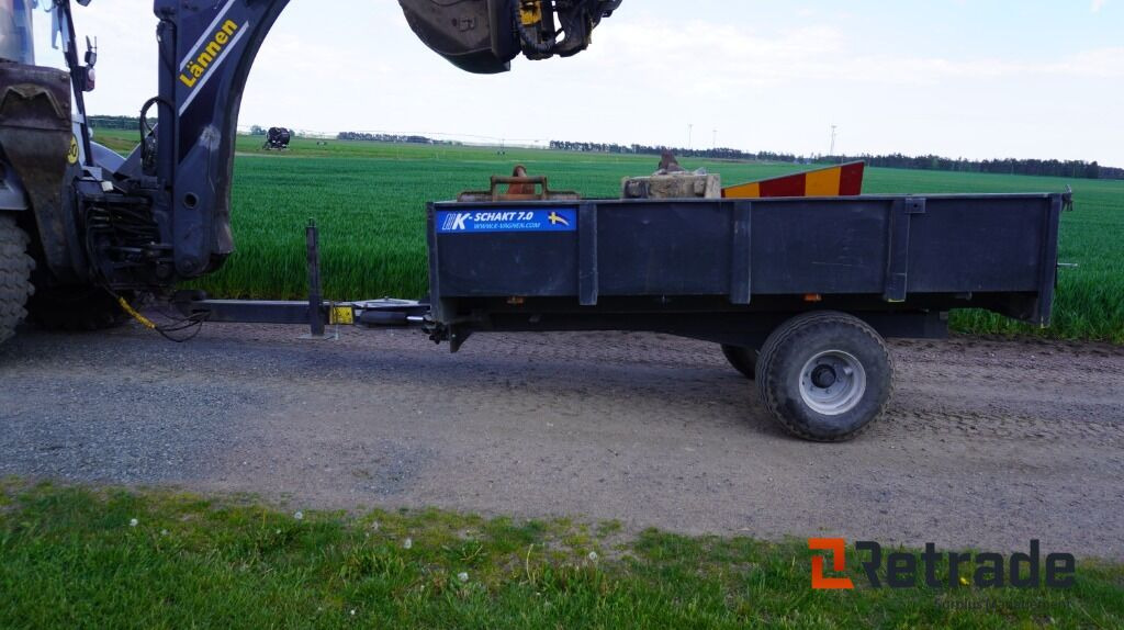 Schaktvagn K-Vagnen 7,0 styrbart drag - Tipper trailer: picture 2 Schaktvagn K-Vagnen 7,0 styrbart drag - Tipper trailer: picture 2