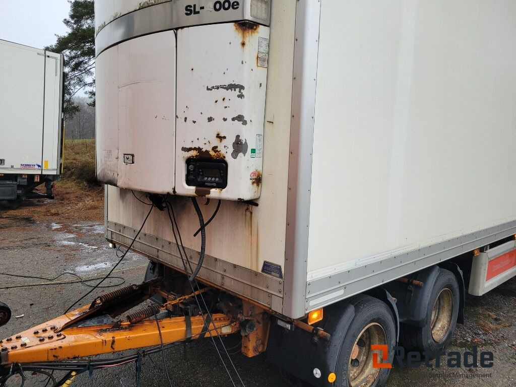 Refrigerator trailer Släp / kylsläp HFR med SKAB dubbelplan skåp 4 axligt: picture 16
