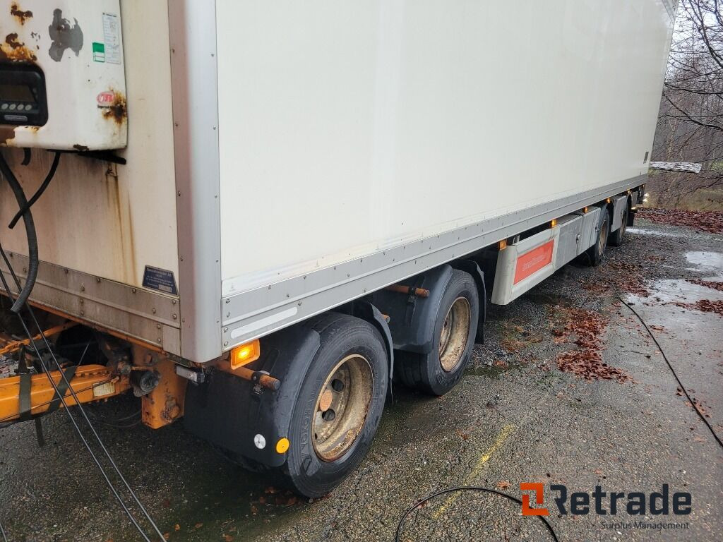 Refrigerator trailer Släp / kylsläp HFR med SKAB dubbelplan skåp 4 axligt: picture 19