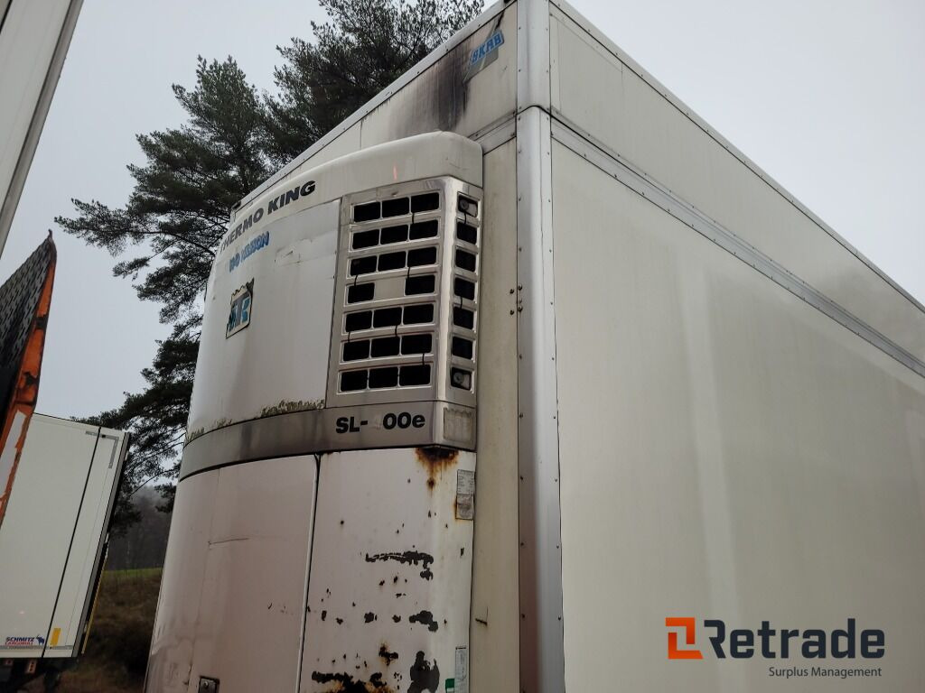 Refrigerator trailer Släp / kylsläp HFR med SKAB dubbelplan skåp 4 axligt: picture 15