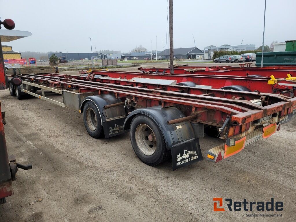 Släpvagn Briab Kilafors 4-axligt lastväxlarsläp - Roll-off/ Skip trailer: picture 4 Släpvagn Briab Kilafors 4-axligt lastväxlarsläp - Roll-off/ Skip trailer: picture 4