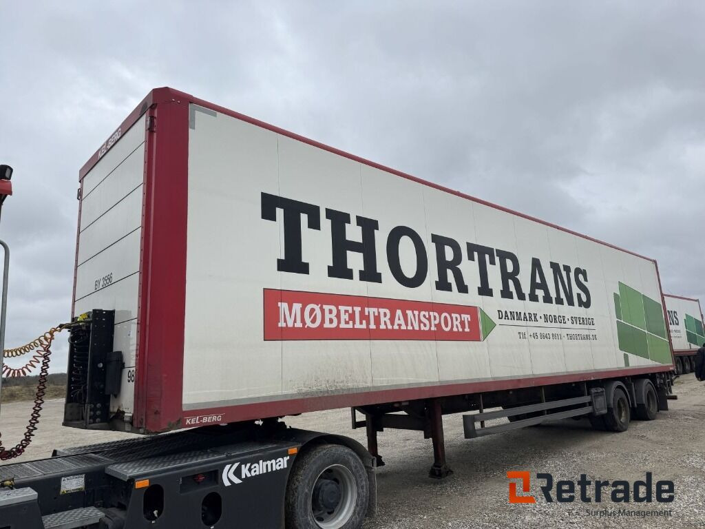 Trailer KEL-BERG - Closed box semi-trailer: picture 2 Trailer KEL-BERG - Closed box semi-trailer: picture 2