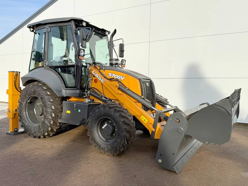 Case 570SV 4WD - 4/1 Bucket / Telescopic Boom / AC - Backhoe loader: picture 4 Case 570SV 4WD - 4/1 Bucket / Telescopic Boom / AC - Backhoe loader: picture 4