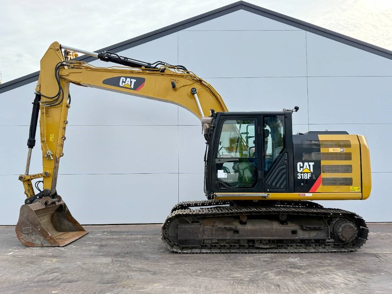 Cat 318FL - Hammer Lines / Quick Coupler / Camera - Crawler excavator: picture 1 Cat 318FL - Hammer Lines / Quick Coupler / Camera - Crawler excavator: picture 1