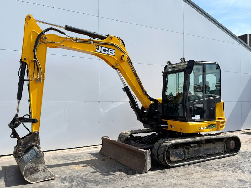 JCB 86C-1 - Hammer Lines / Quick Coupler - Mini excavator: picture 2 JCB 86C-1 - Hammer Lines / Quick Coupler - Mini excavator: picture 2