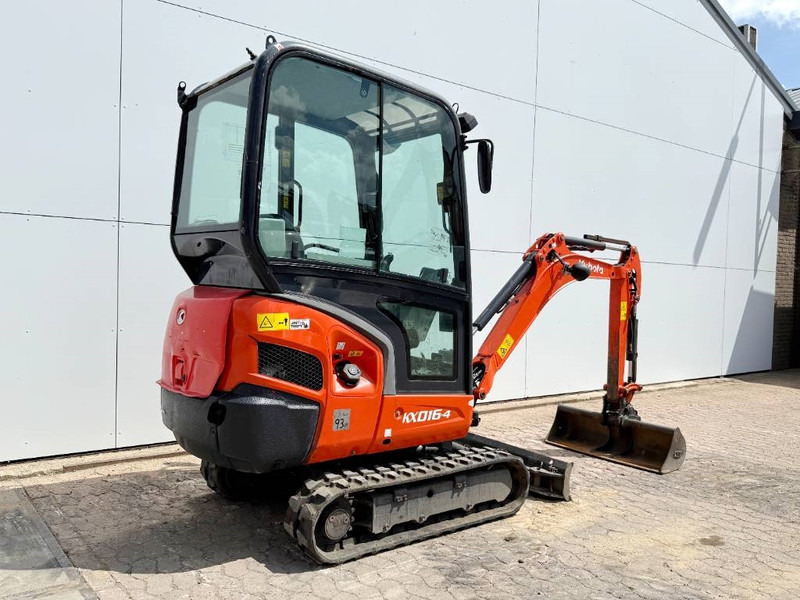Kubota KX016-4 - Hammer Lines / Quick Coupler - Mini excavator: picture 5 Kubota KX016-4 - Hammer Lines / Quick Coupler - Mini excavator: picture 5