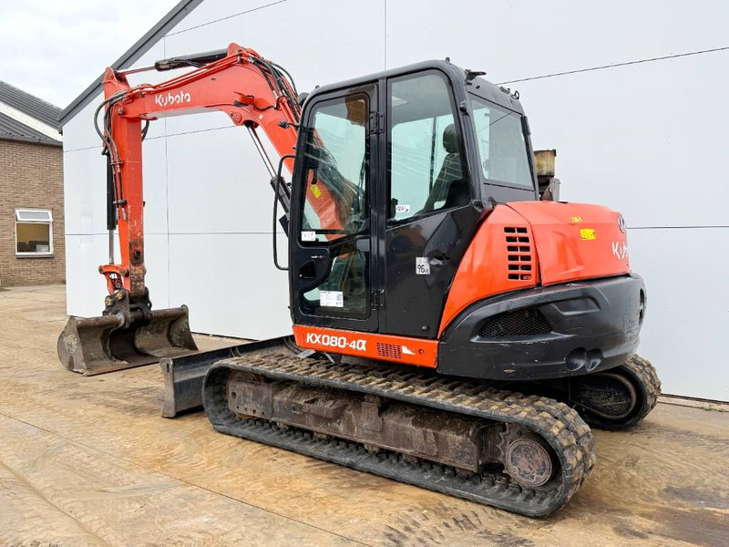Kubota KX080-4a - Automatic Greasing / Hammer Lines - Mini excavator: picture 3 Kubota KX080-4a - Automatic Greasing / Hammer Lines - Mini excavator: picture 3