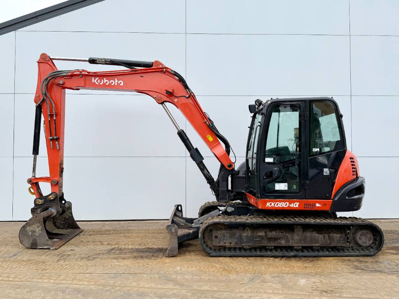 Kubota KX080-4a - Automatic Greasing / Hammer Lines - Mini excavator: picture 1 Kubota KX080-4a - Automatic Greasing / Hammer Lines - Mini excavator: picture 1