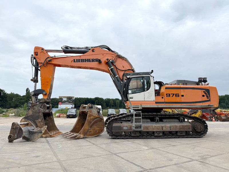 Liebherr R976LCV - 2 Buckets + Ripper Tooth / Quick Coupler - Crawler excavator: picture 1 Liebherr R976LCV - 2 Buckets + Ripper Tooth / Quick Coupler - Crawler excavator: picture 1