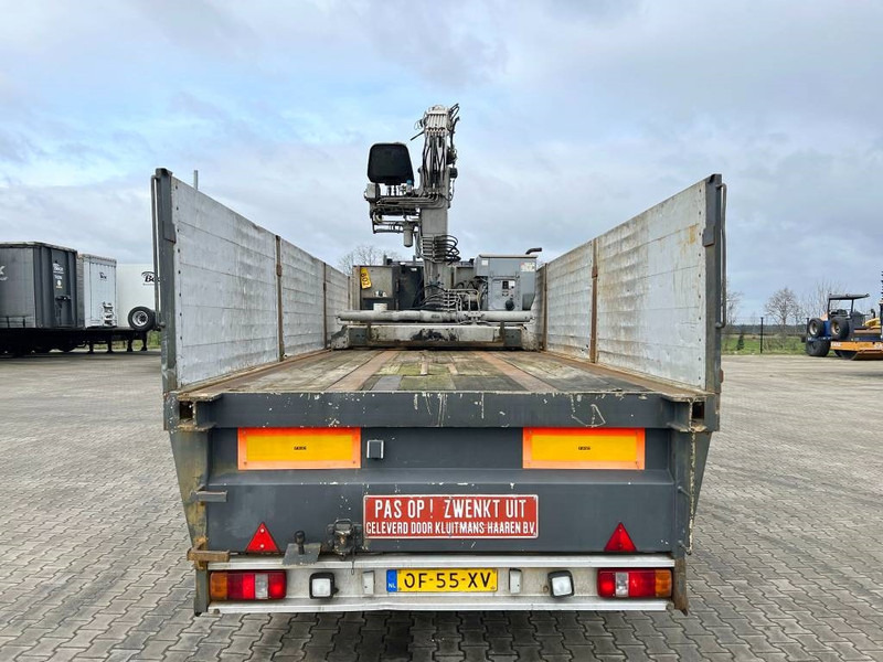 Pacton T3-003 Brick Trailer - Kennis 16000-R Crane - Dropside/ Flatbed semi-trailer: picture 3 Pacton T3-003 Brick Trailer - Kennis 16000-R Crane - Dropside/ Flatbed semi-trailer: picture 3