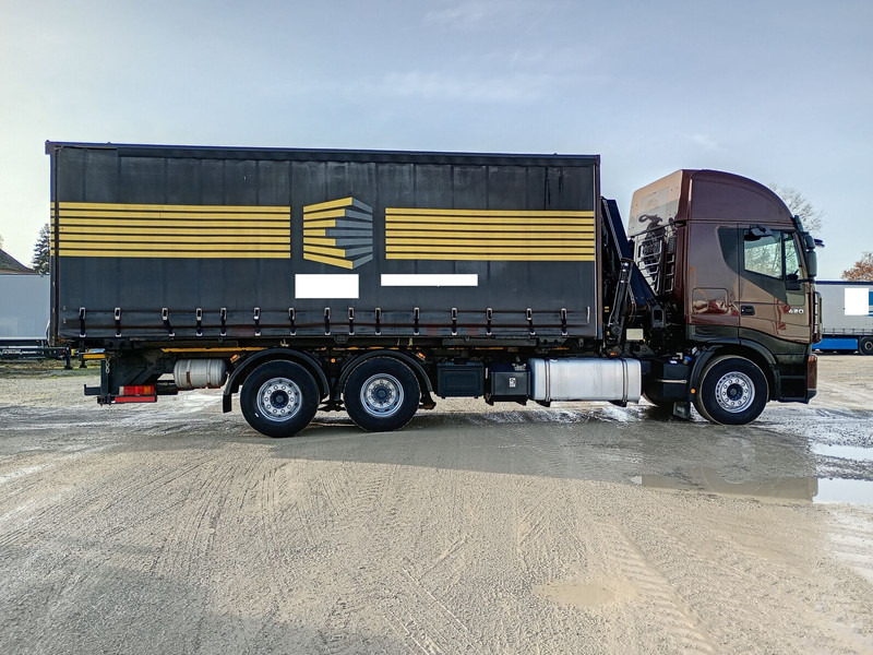 Iveco BDF AS260S42Y/ FS 6X2 AHK (9) - Curtain side truck, Crane truck: picture 4 Iveco BDF AS260S42Y/ FS 6X2 AHK (9) - Curtain side truck, Crane truck: picture 4