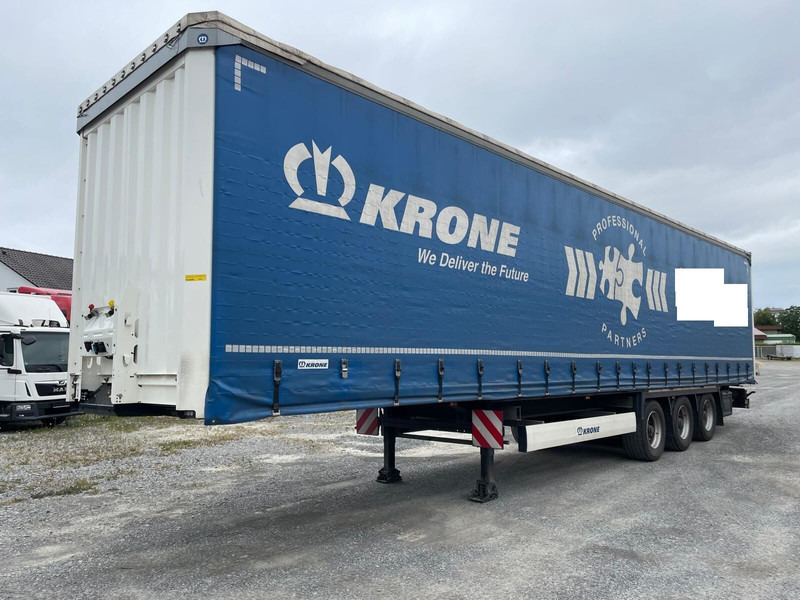 Curtainsider semi-trailer Krone SD Hubdach verbreiterbar Edscha Standard: picture 1