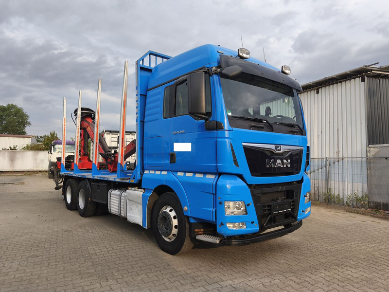 MAN TGX 26.500 Holz-LKW Euro6 6x4 Holztransporter m Palfinger (16) - Logging truck, Crane truck: picture 2 MAN TGX 26.500 Holz-LKW Euro6 6x4 Holztransporter m Palfinger (16) - Logging truck, Crane truck: picture 2
