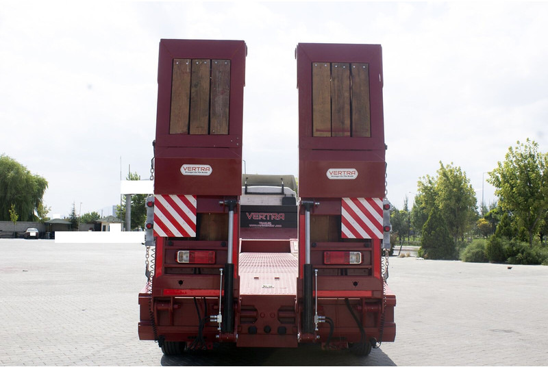 New Low loader semi-trailer Vertra 3-Achs Tieflader verbreiterbar Liftachse NEU: picture 14