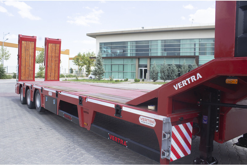 New Low loader semi-trailer Vertra 3-Achs Tieflader verbreiterbar Liftachse NEU: picture 13