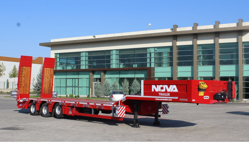 New Low loader semi-trailer Vertra 3-Achs Tieflader verbreiterbar Liftachse NEU: picture 20