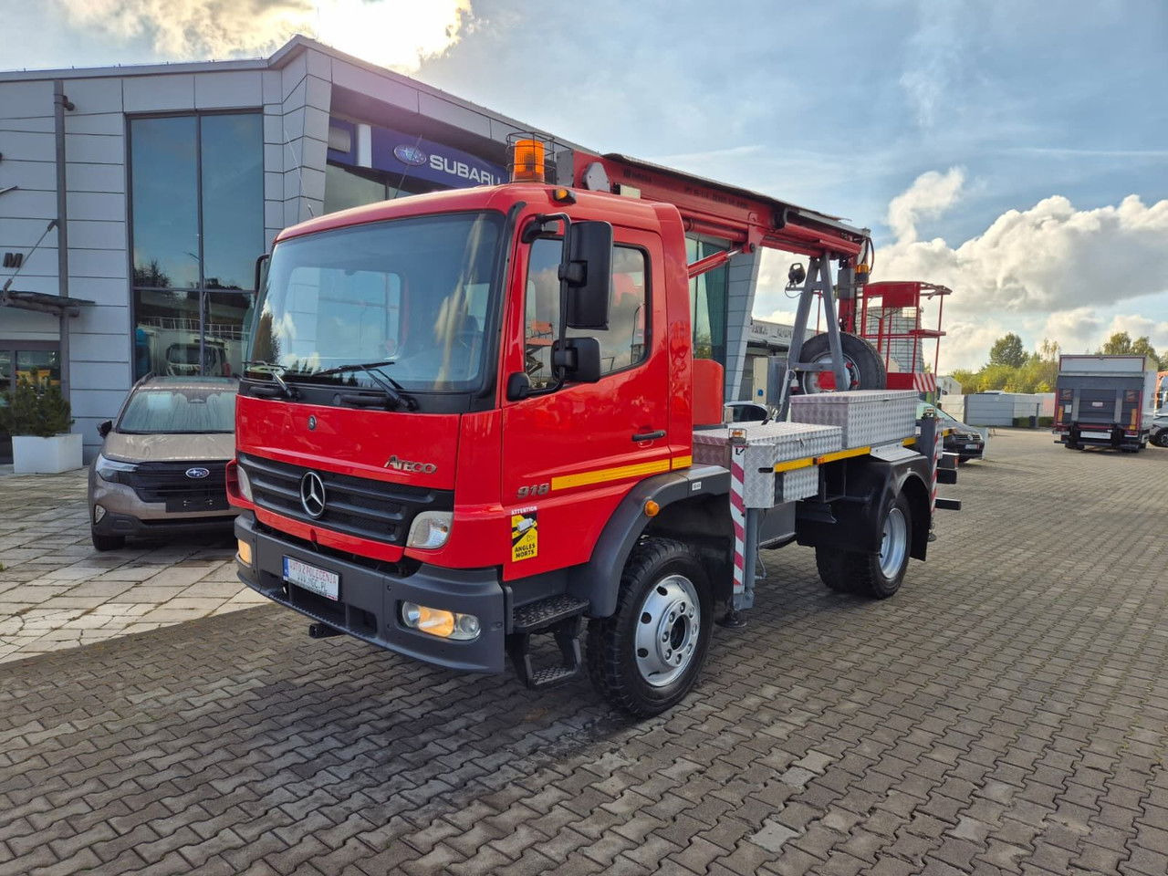 Mercedes-Benz Atego 918 4x4 / 16 M Lift / Serviced - Truck with aerial platform: picture 2 Mercedes-Benz Atego 918 4x4 / 16 M Lift / Serviced - Truck with aerial platform: picture 2