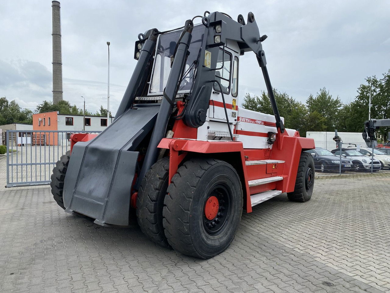 Svetruck TMF 12/9 HB / 1 Owner / Elme Spreader / Wood LOG A RM - Reach stacker: picture 5 Svetruck TMF 12/9 HB / 1 Owner / Elme Spreader / Wood LOG A RM - Reach stacker: picture 5