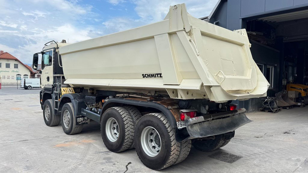 Tipper MAN TGS 35.480 8x4 schmitz dumper tipper: picture 6