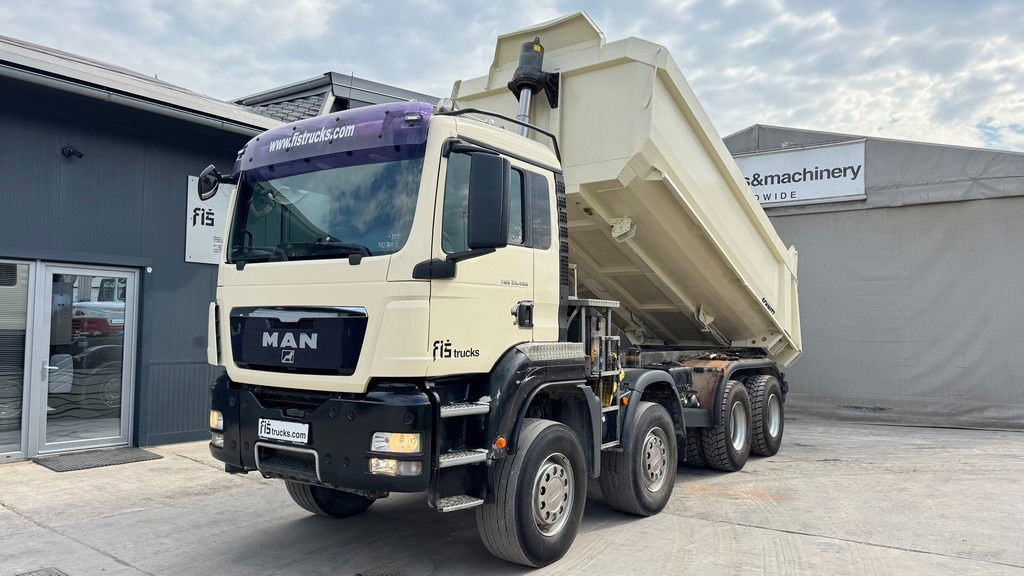 Tipper MAN TGS 35.480 8x4 schmitz dumper tipper: picture 7