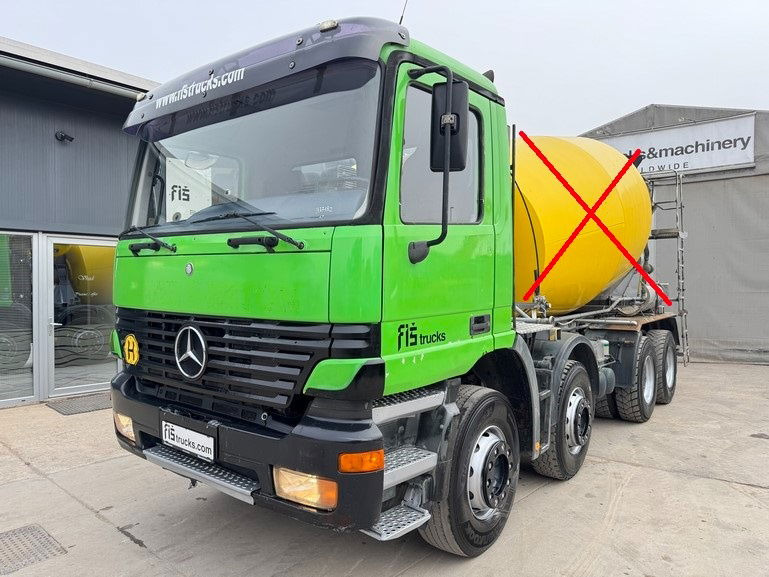 Mercedes-Benz Actros 4143 8x4 chassis - big axle - Cab chassis truck: picture 1 Mercedes-Benz Actros 4143 8x4 chassis - big axle - Cab chassis truck: picture 1