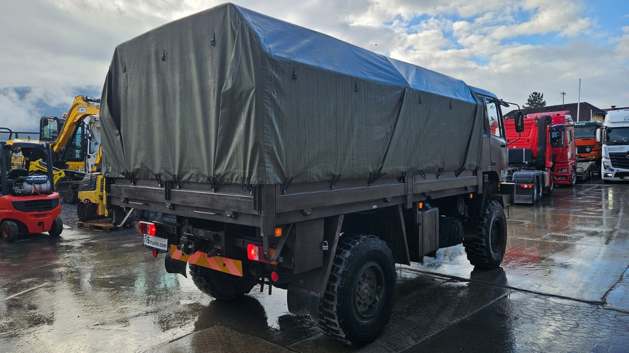 Steyr 12M18 4X4 stake body - truck - Curtain side truck: picture 3 Steyr 12M18 4X4 stake body - truck - Curtain side truck: picture 3