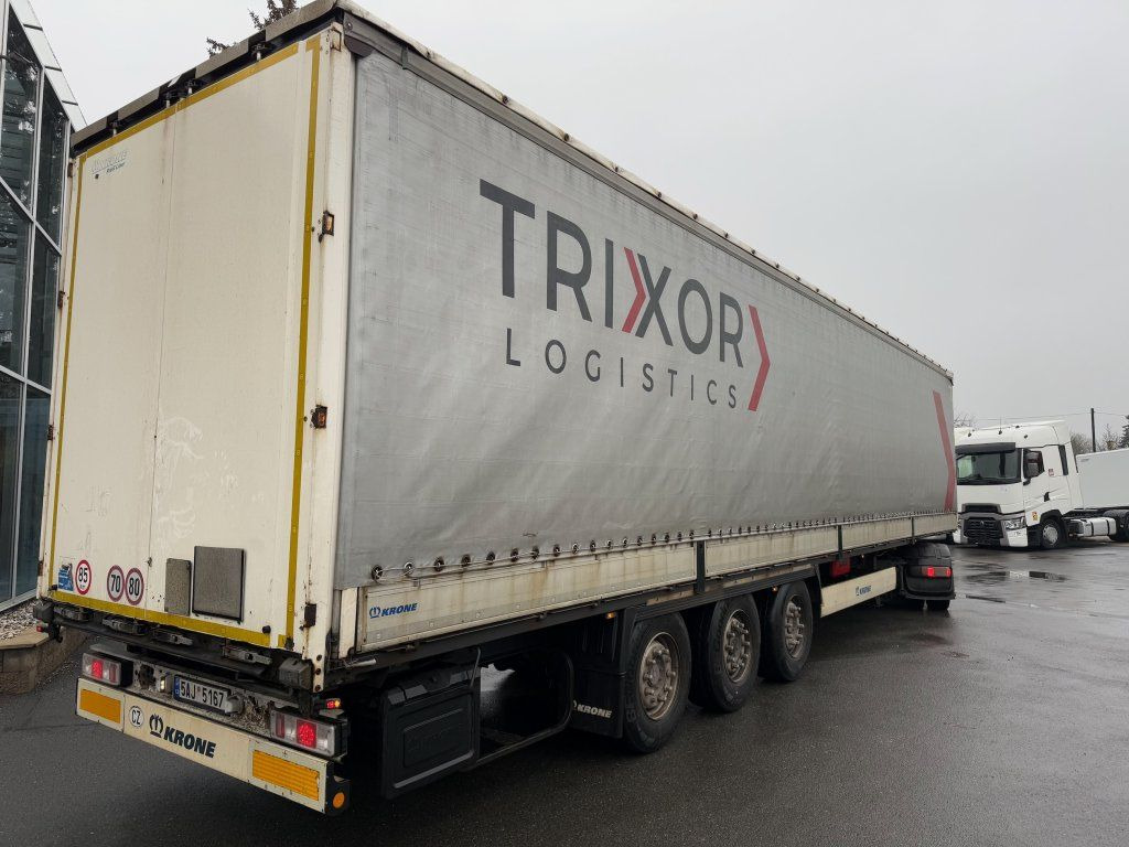 Krone SD Bordwande SAF - Curtainsider semi-trailer: picture 2 Krone SD Bordwande SAF - Curtainsider semi-trailer: picture 2