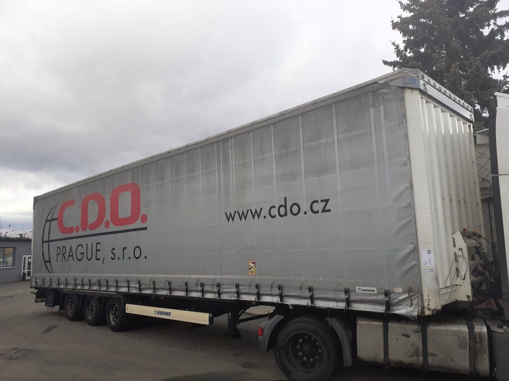 Krone SD Megaliner Lowdeck - Curtainsider semi-trailer: picture 1 Krone SD Megaliner Lowdeck - Curtainsider semi-trailer: picture 1